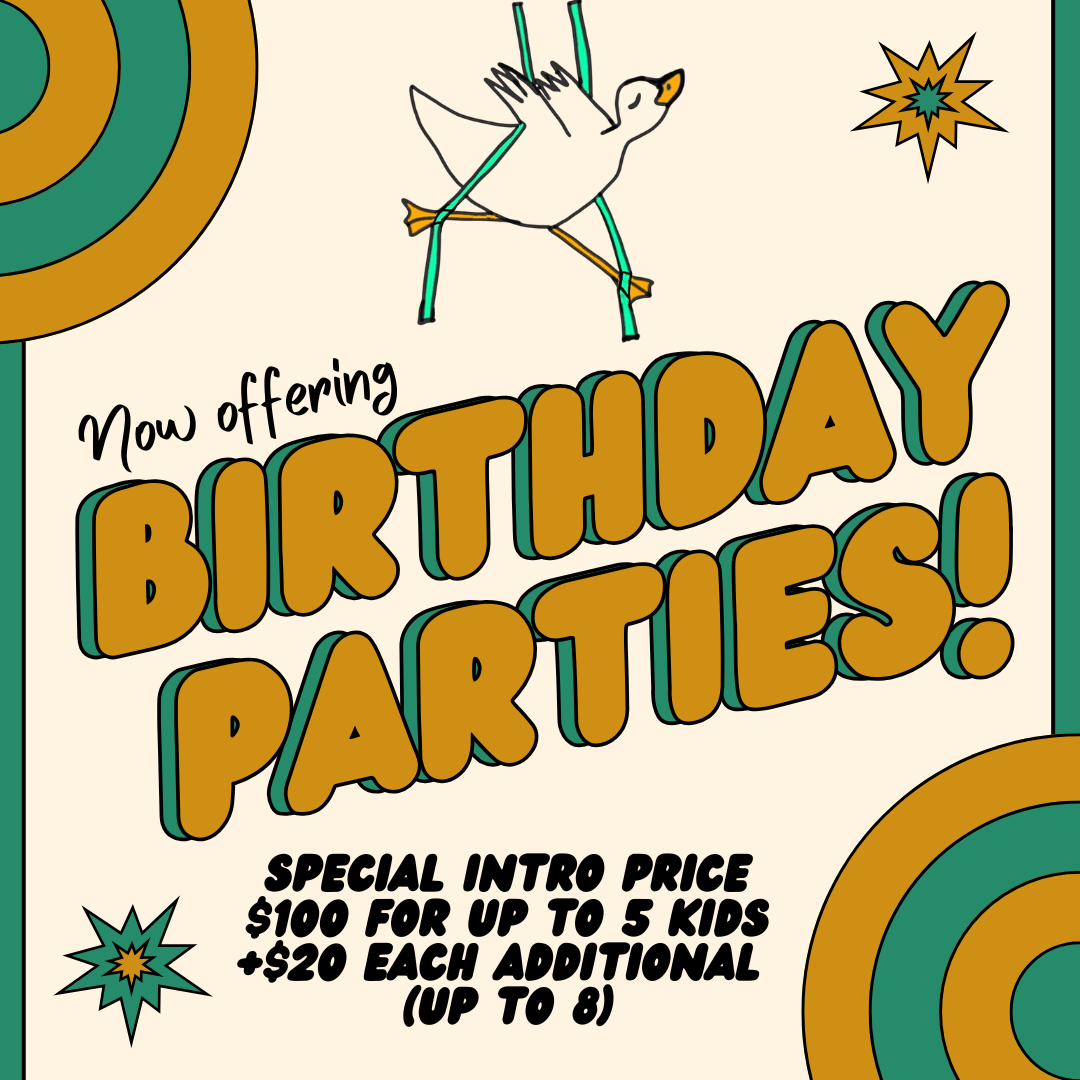 Birthday Parties Flyer