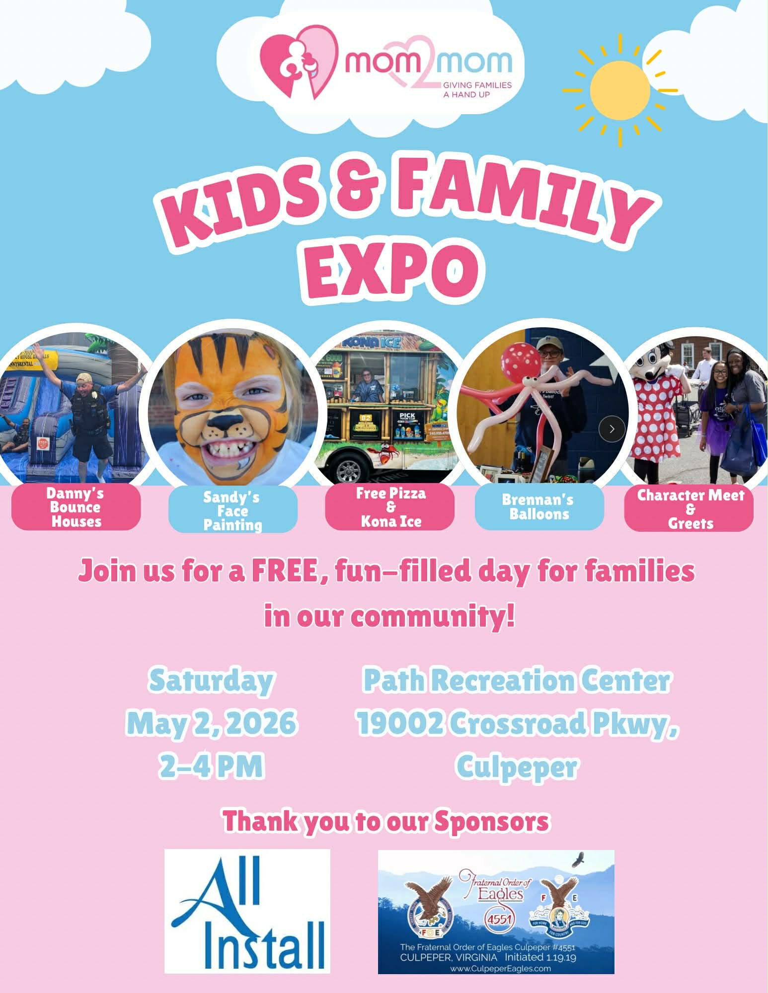 Kids and Family Expo flyer